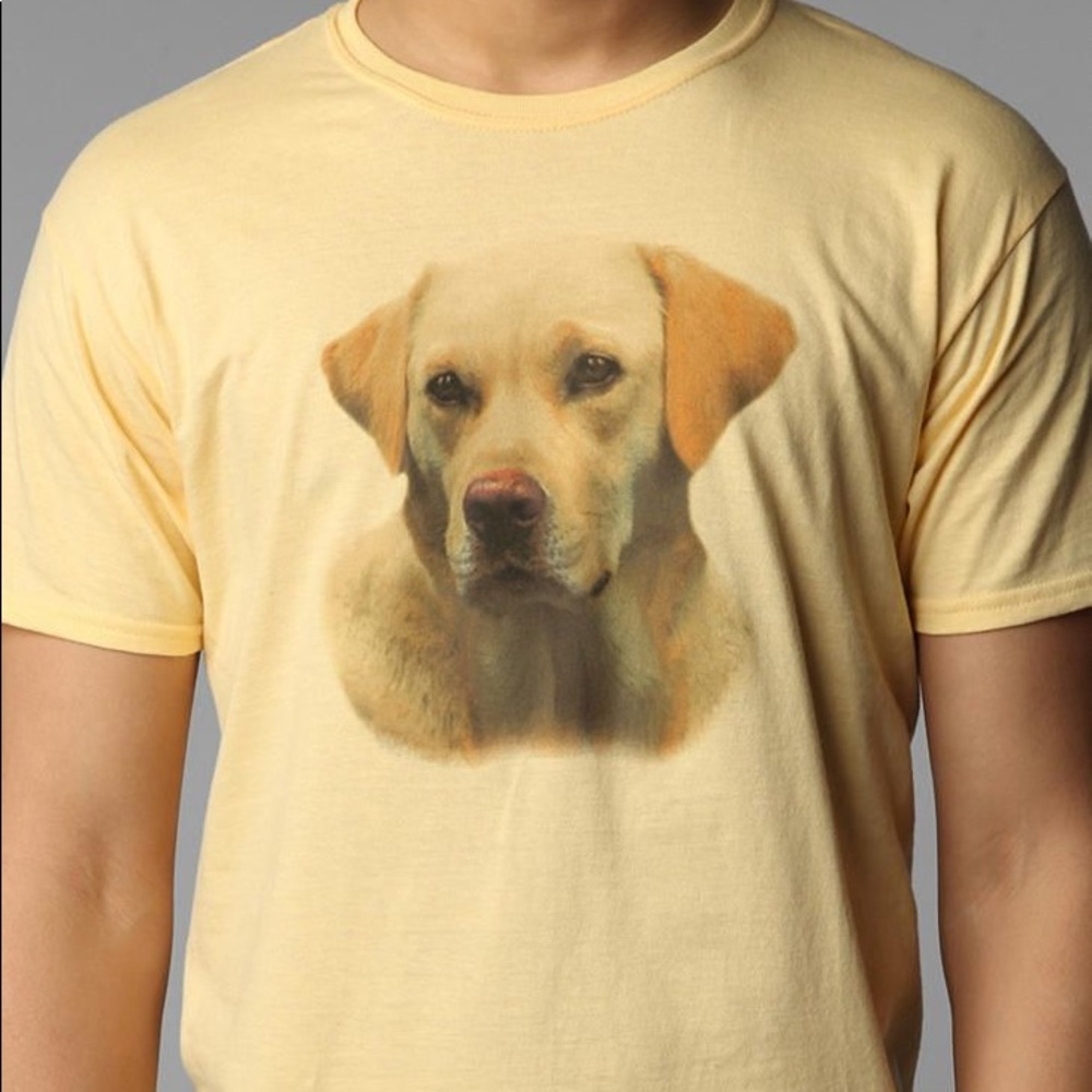 NWT UO Ripple Junction Golden Lab Yellow T-shirt